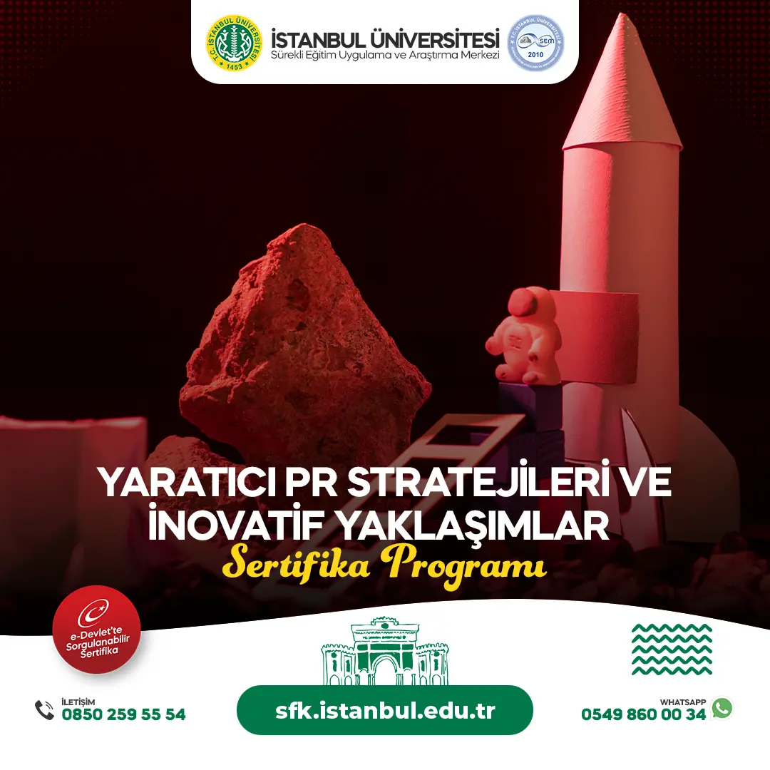 Yaratıcı PR Stratejileri ve İnovatif Yaklaşımlar Sertifika Programı